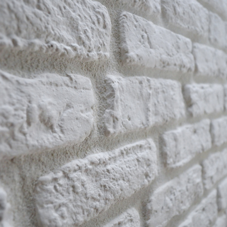 Барселона — декоративный гипсовый камень для внутренней отделки, фактура Кирпич